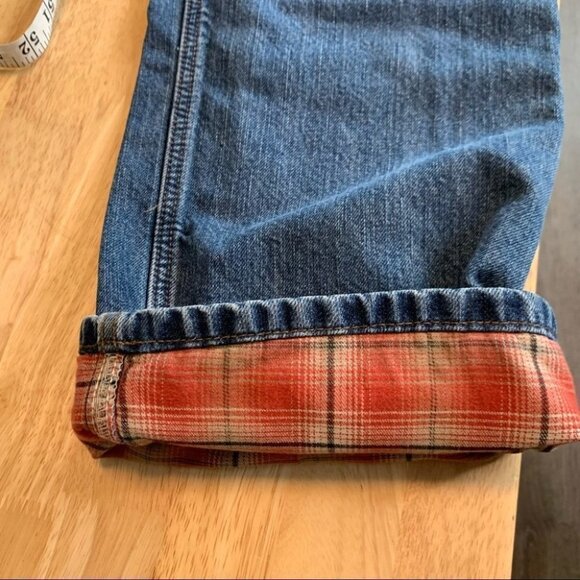 Carhartt Flannel Lined Jeans Size 33x30 - Picture 9 of 9